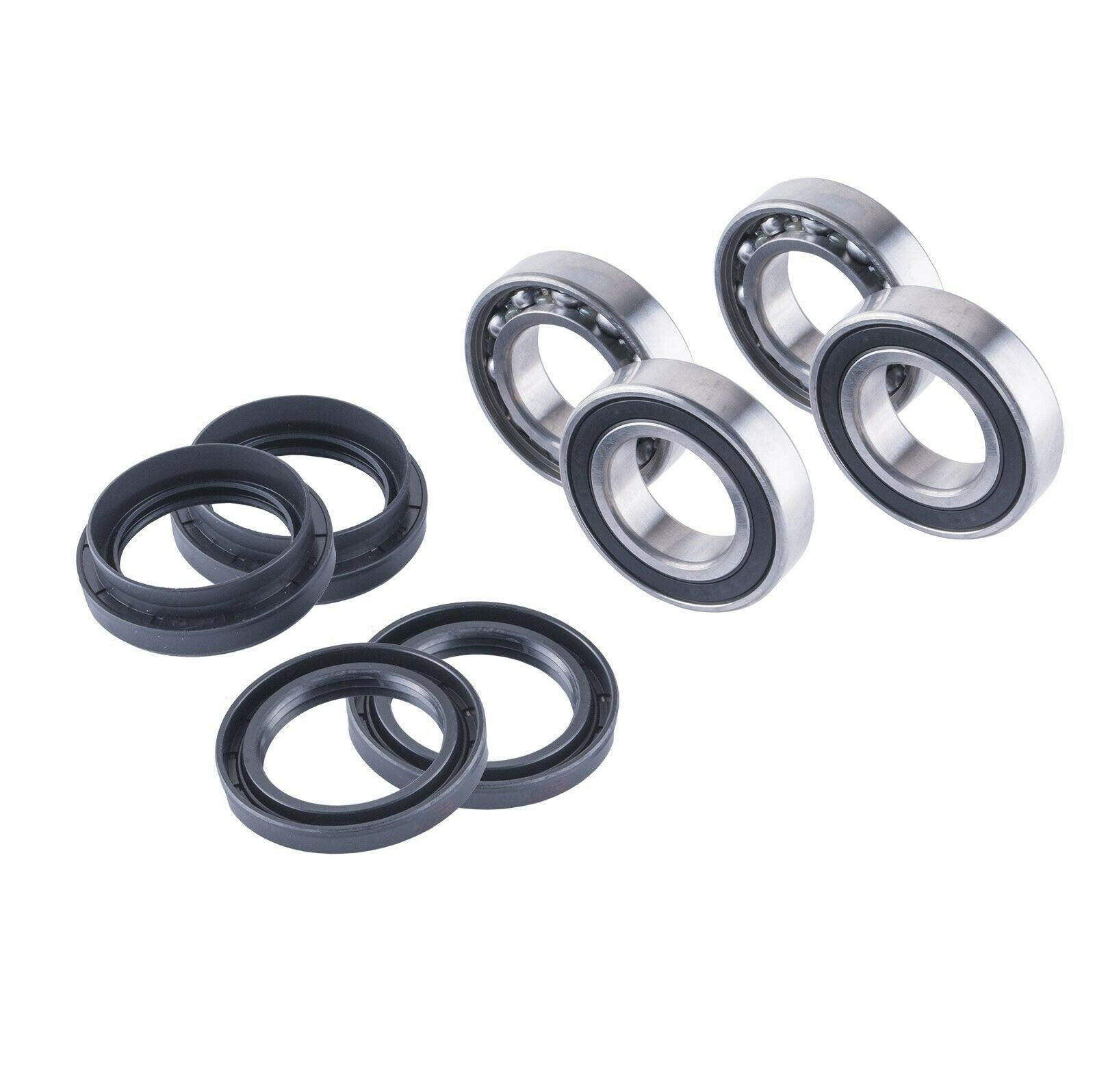 East Lake Axle Replacement For Front Wheel Bearings & Seals Kit Yamaha Wolverine/Timberwolf/Kodiak 250/350 / 400 2000-2005