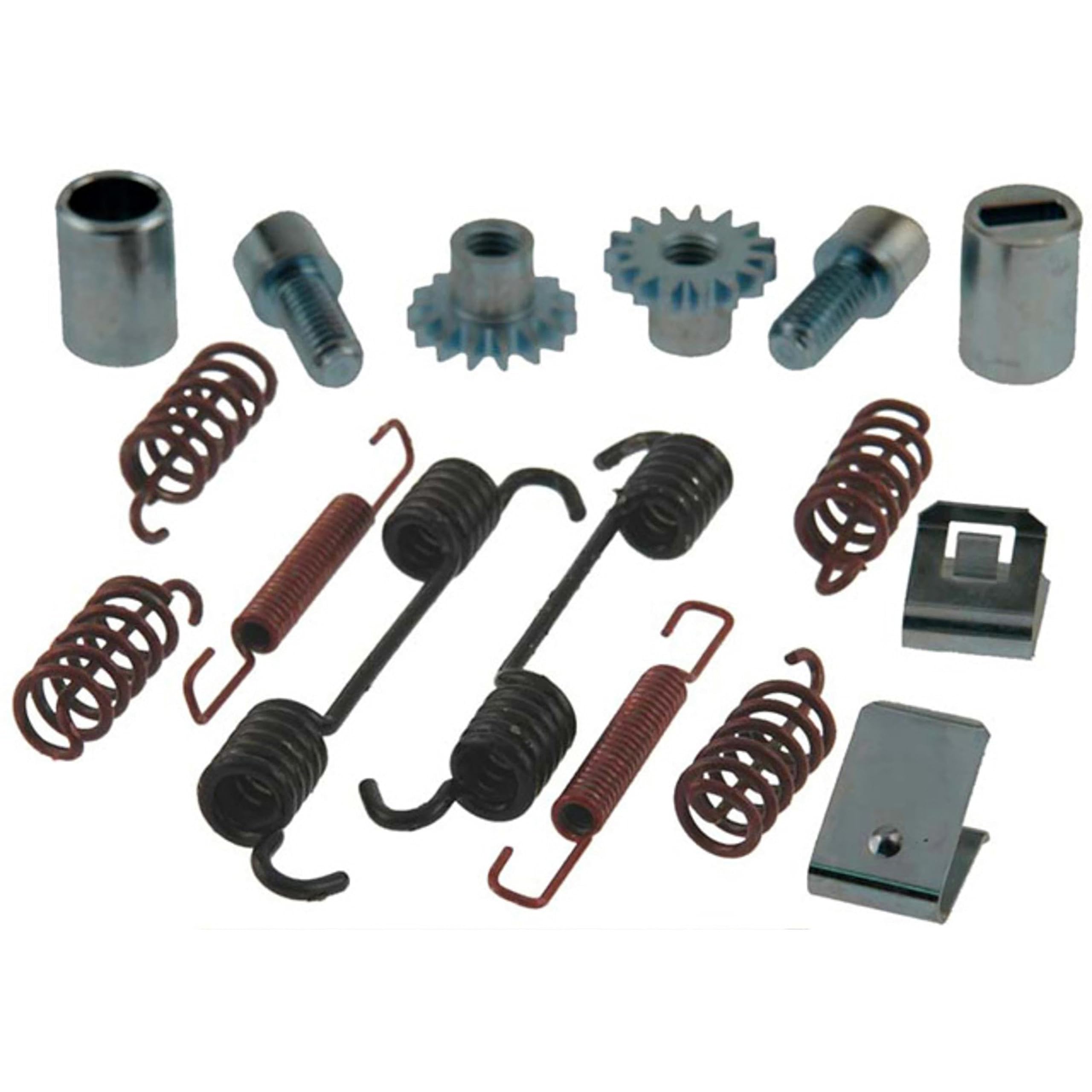 Acdelco Professional 18K1787 Rear Parking Brake Hardware Kit With Springs, Screws, Nuts, Tips, And Grease