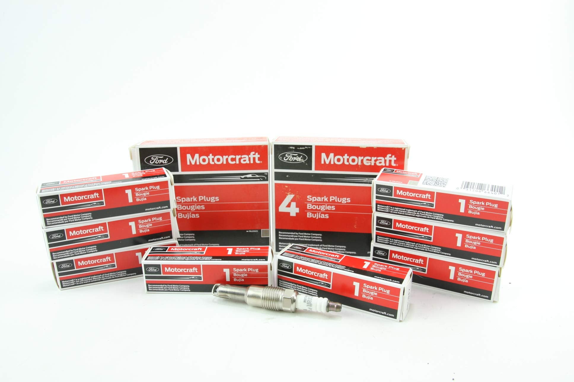 New Motorcraft Sp547 Spark Plug (8 Pack) Finewire Platinum