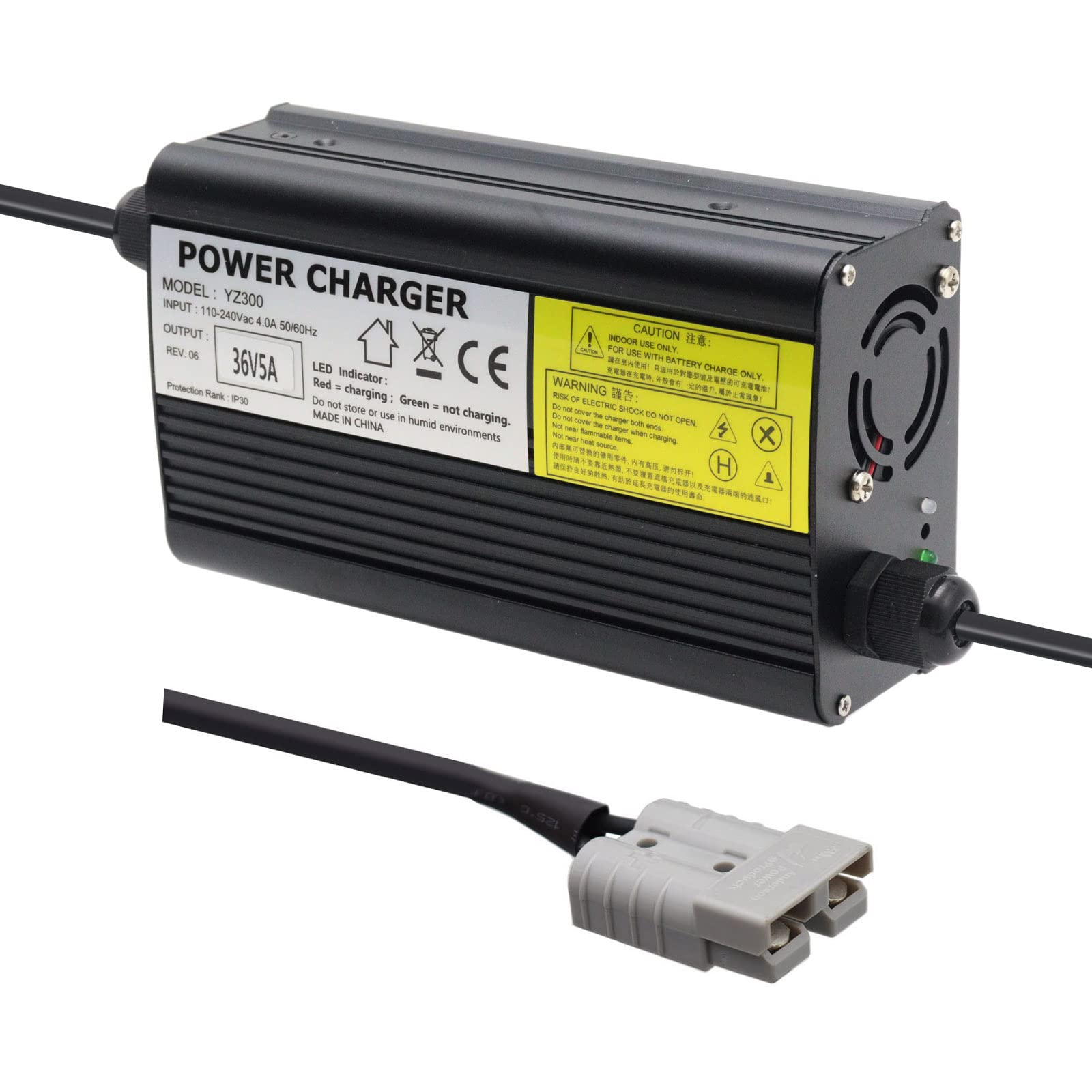 Abakoo Battery Charger 36V 5A Sb50 For Ez-Go Ezgo Txt Marathon 83-94 Golf Cart