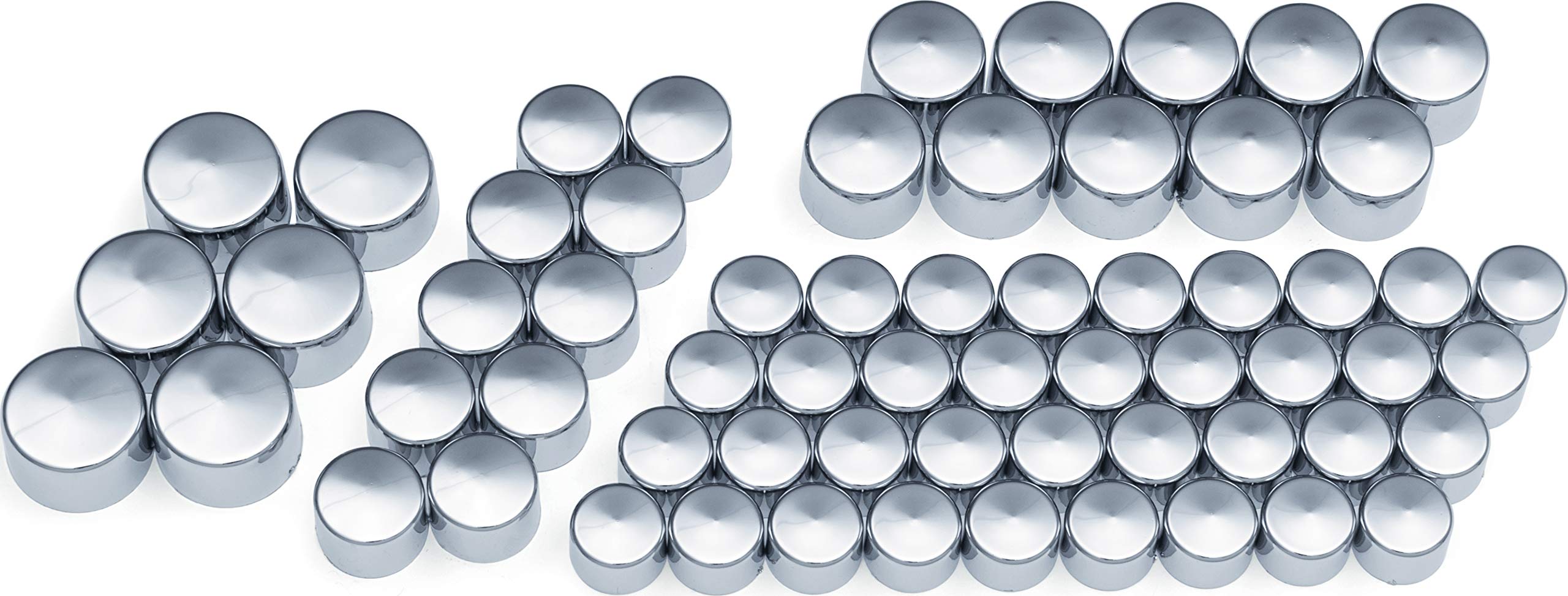 Kuryakyn 2464 Motorcycle Accessory: Kool Kaps Engine Bolt Head Covers/Topper Caps For 2017-19 Harley-Davidson Milwaukee-Eight Mo