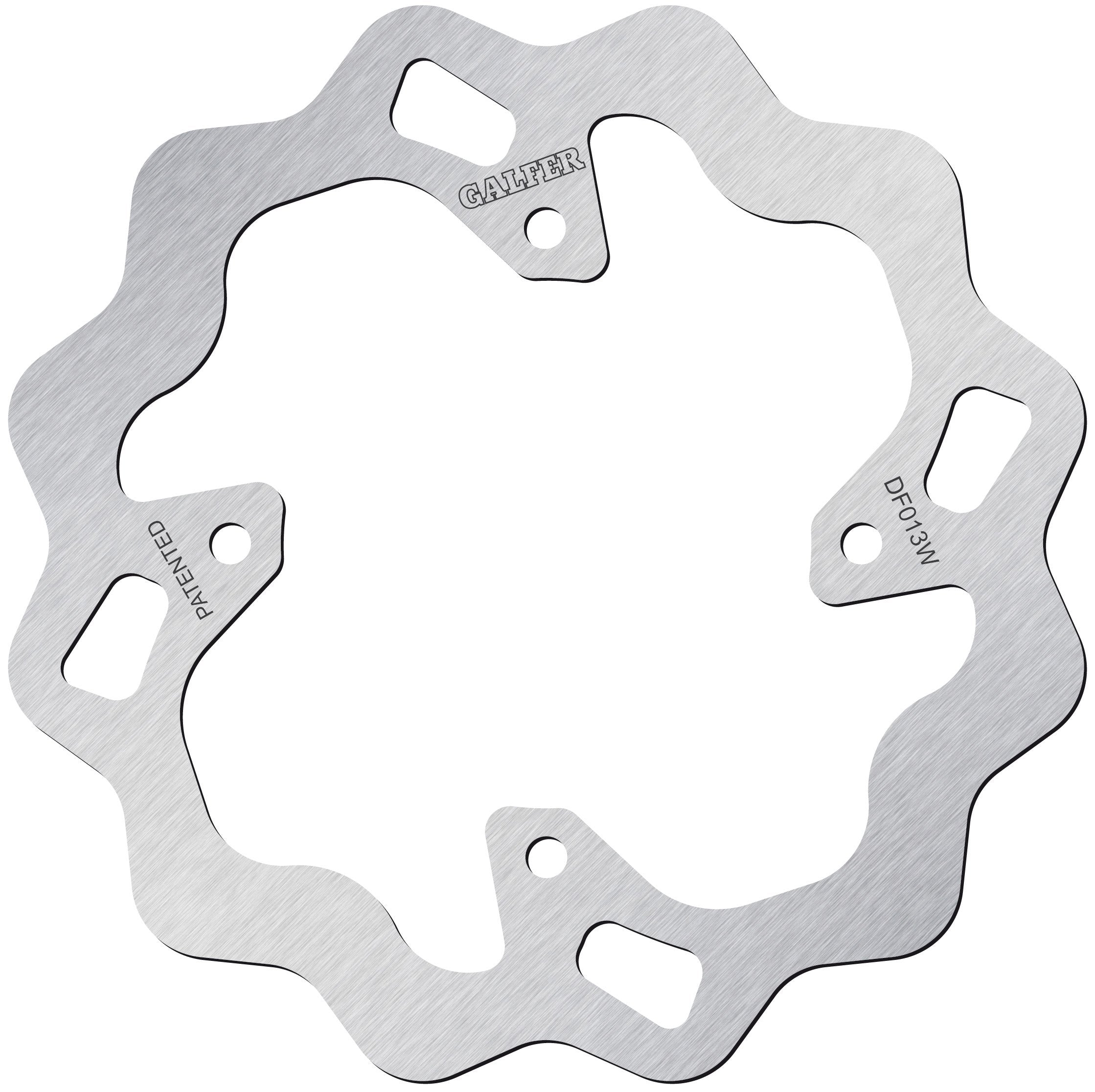 Galfer Df007W Wave Solid-Mount Rear Rotor