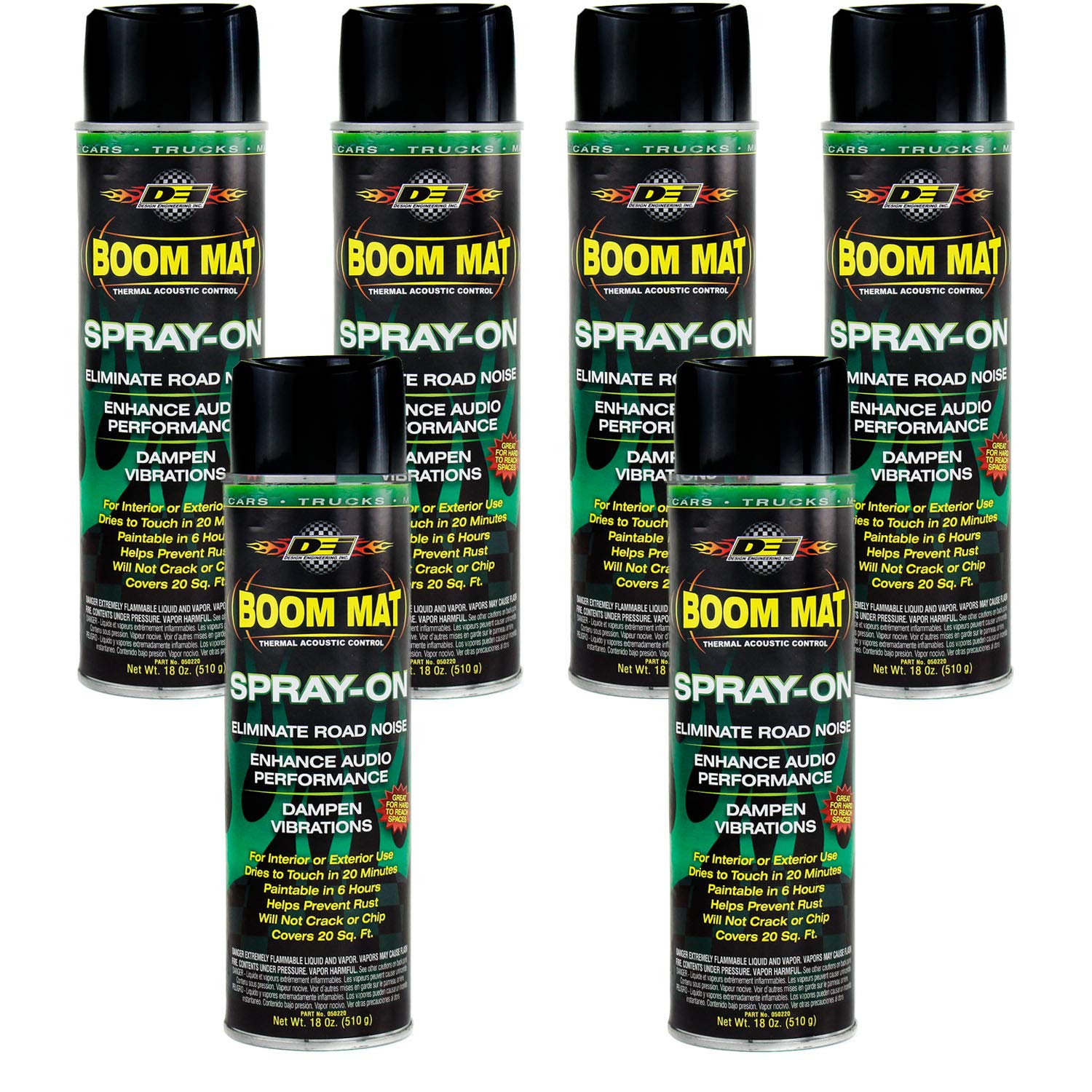 Dei Boom Mat Spray On Adhesive Six Pack (050220)