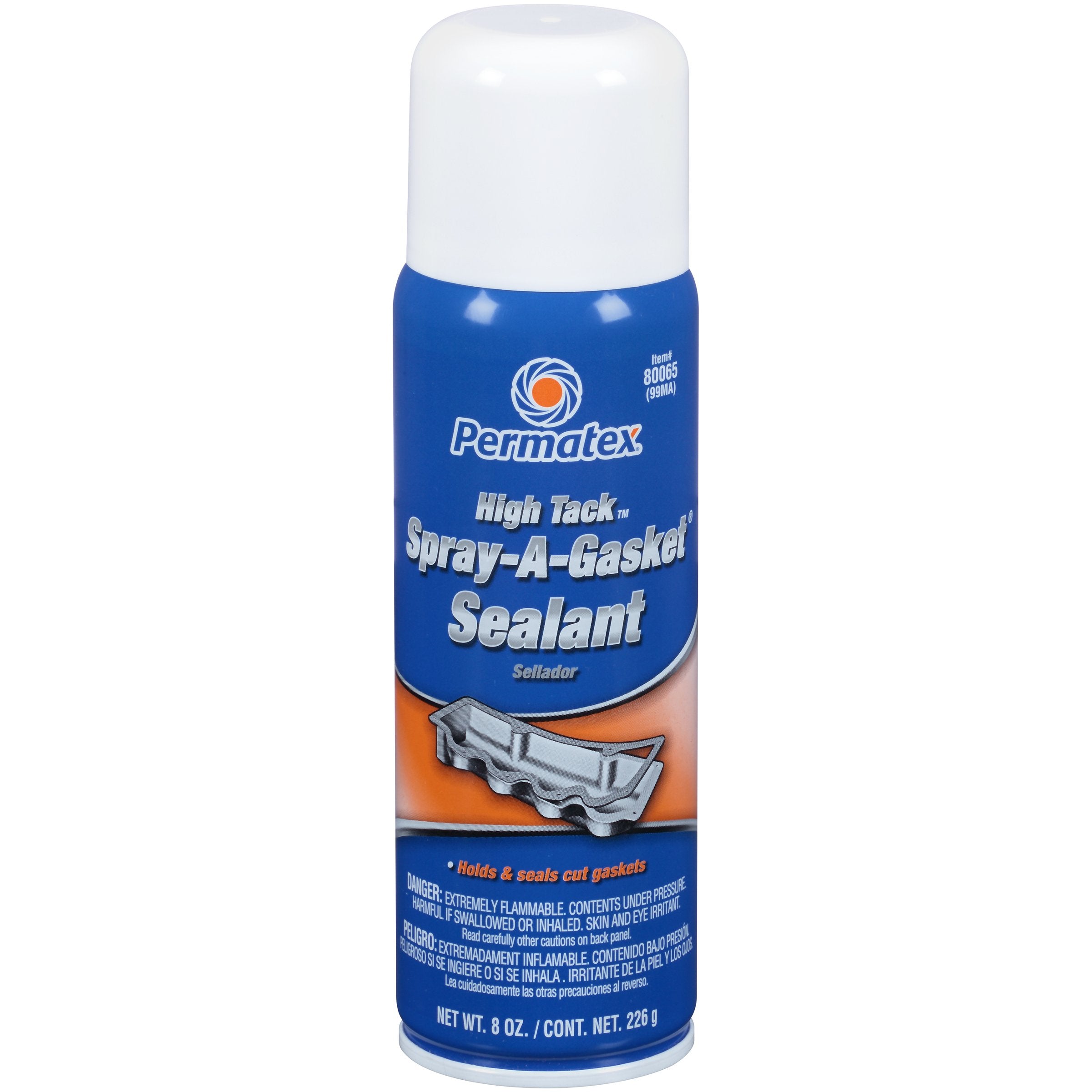 Permatex 80065 High Tack Spray-A-Gasket Sealant, 8 Oz. Net Aerosol Can