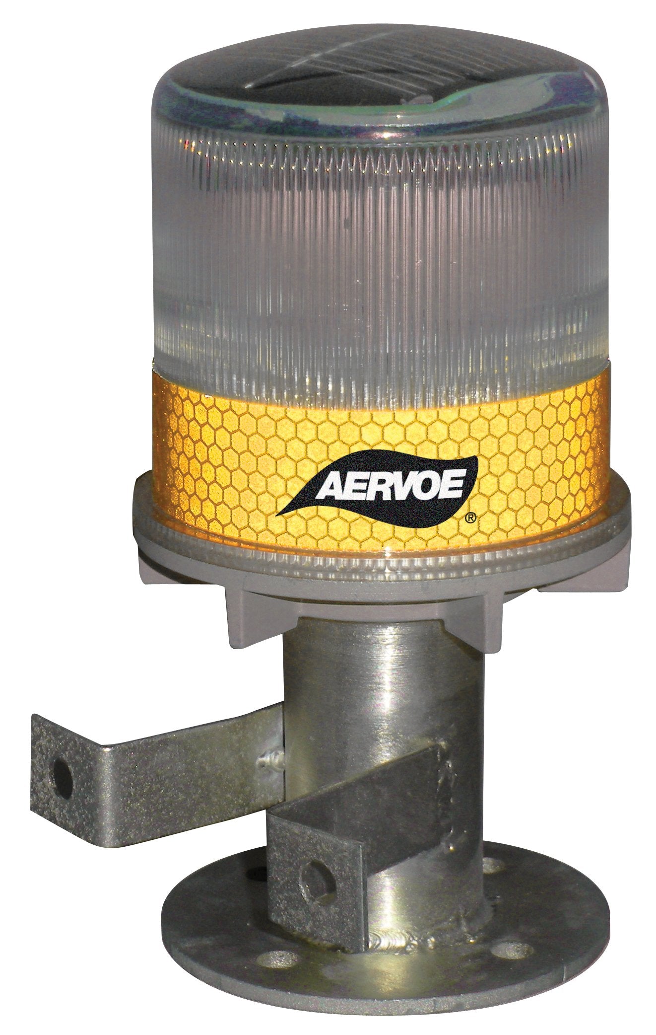 Aervoe Solar Strobe/Signal Light - Yellow