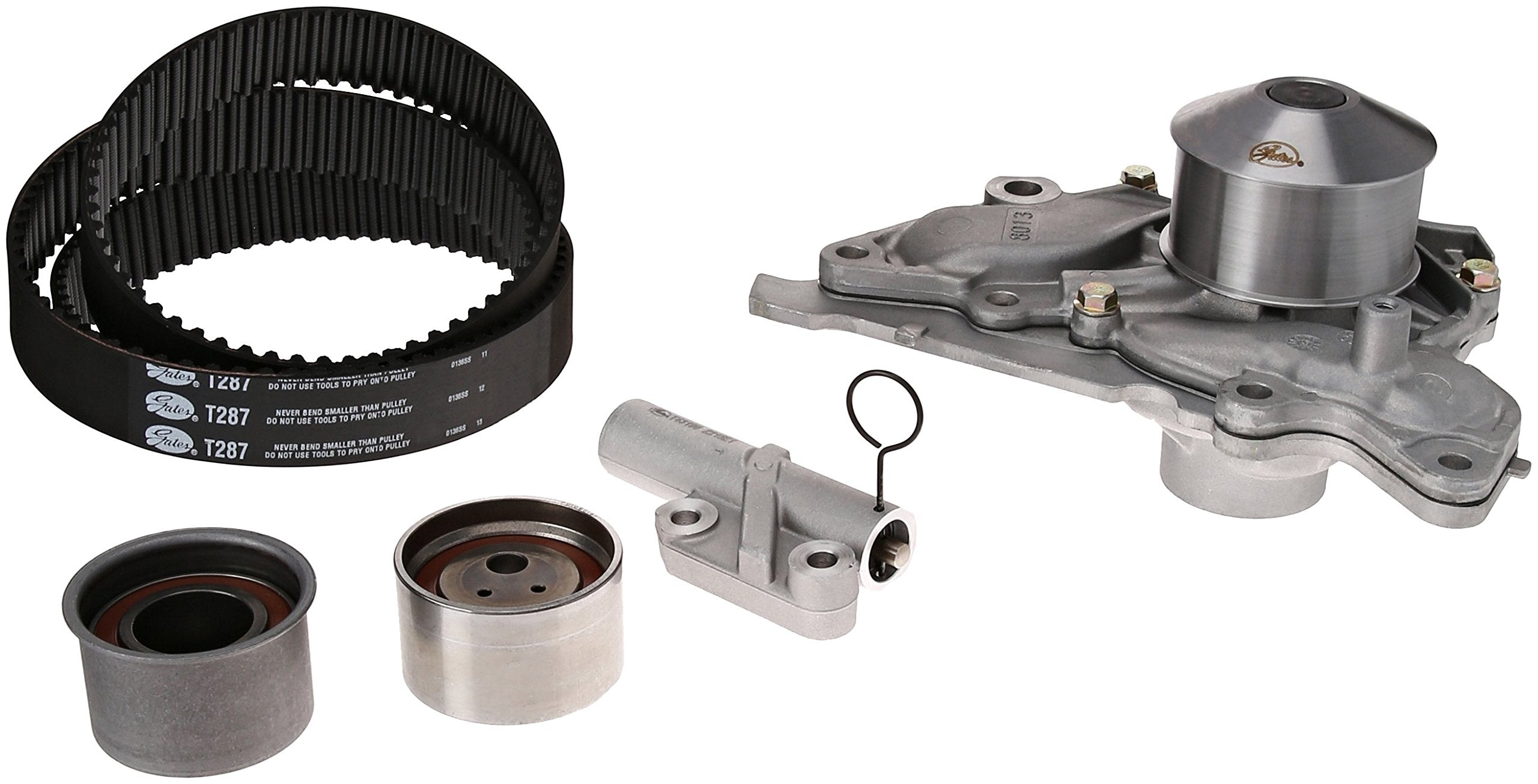 Gates Tckwp287A Engine Timing Belt Kit With Water Pump