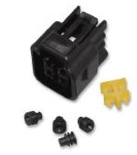 4-position Female Connector With Wire Seals, Terminals And Locking Tpa - NC-FW04F