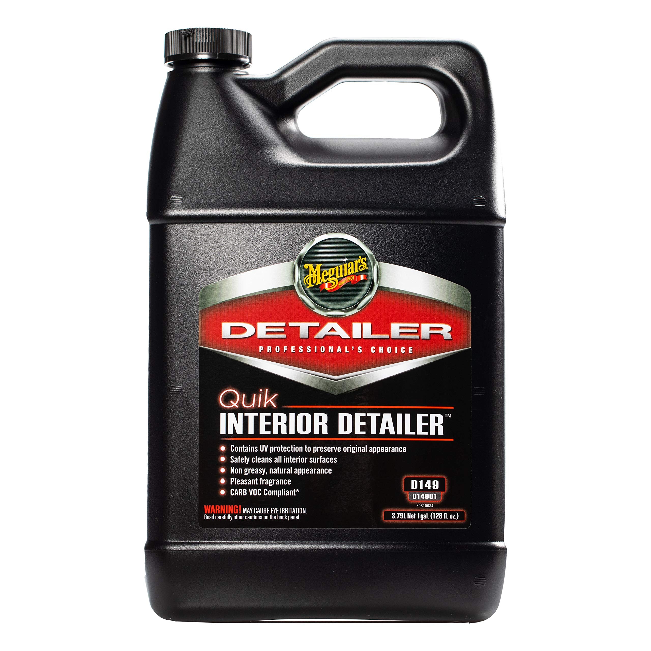 Meguiar'S Professional Quik Interior Detailer D14901 - Quickly And Easily Clean And Protect Your Car'S Interior - Safe On All In