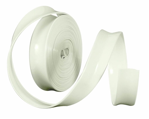 Camco 25302 Vinyl Trim Inserts - 1'' x 1000' - White
