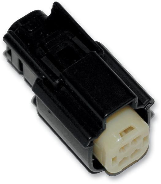 Namz Molex MX 150 Female Connector - 4-Pin - Black Motorcycle Street - NM-33472-0401