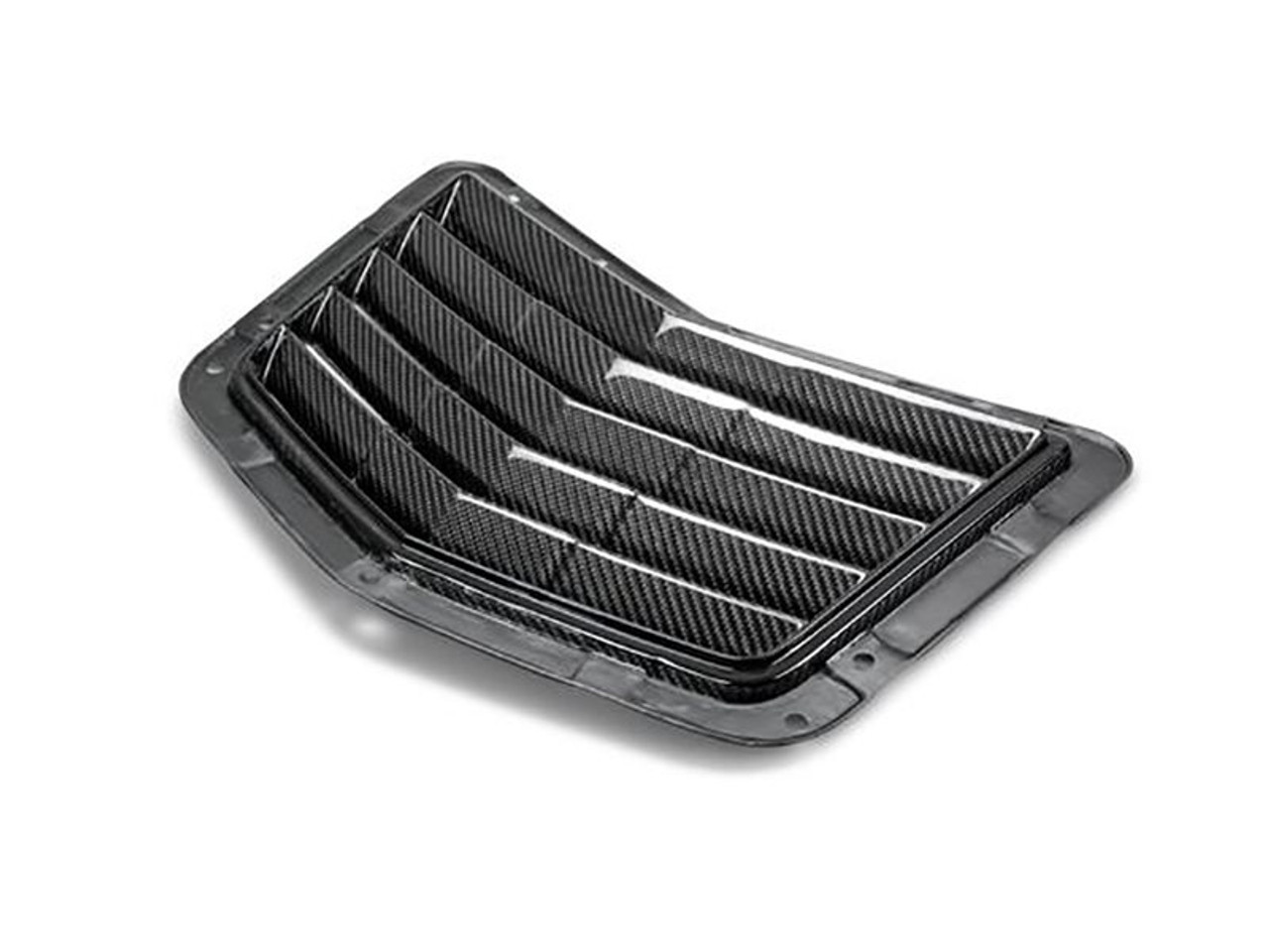 Anderson Composites Hood Vent, Carbon Fiber :: 2014-2019 C7 Corvette Stingray & Grand Sport