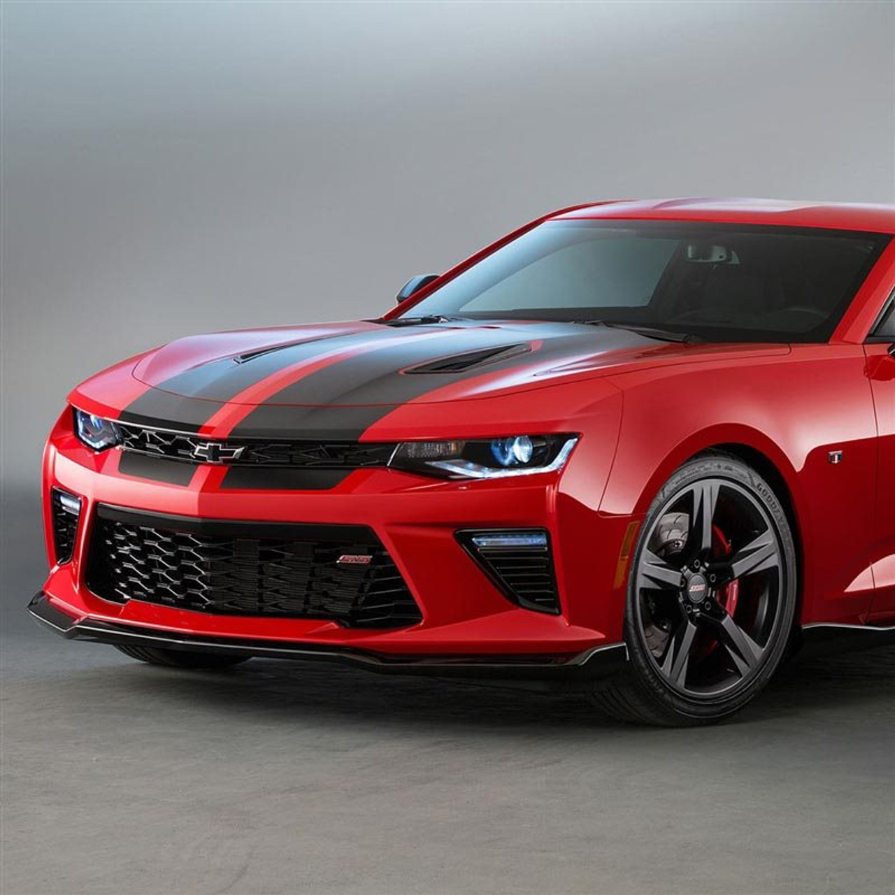 ACS 1LE Style Front Splitter, Gloss Black :: 2019-2024 Camaro Non-ZL1