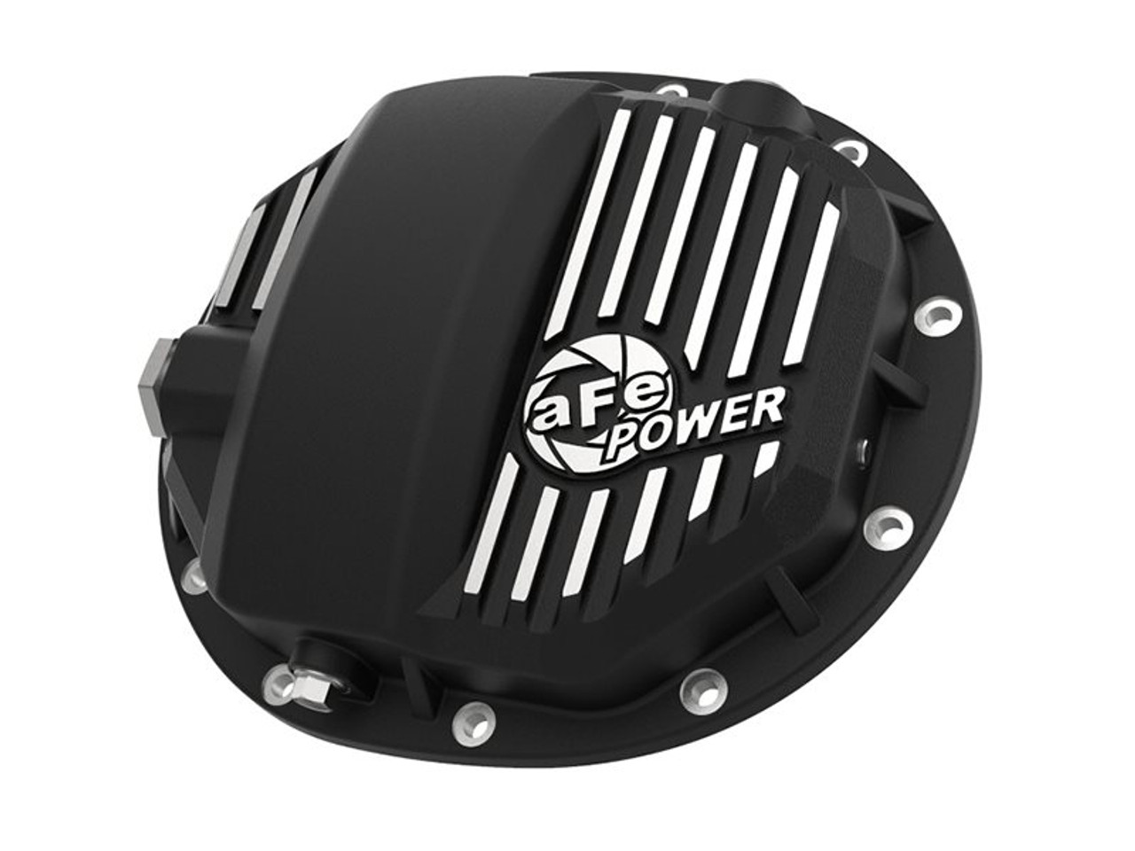 aFe Power Pro Series Rear Differential Cover With Machined Fins, Black :: 2014-2025 Silverado & GMC Sierra 1500