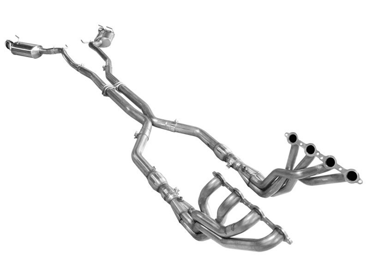 American Racing Headers Full System, 2" Long Tube Headers & 3" Cat-Back Exhaust :: 2010-2015 Camaro SS