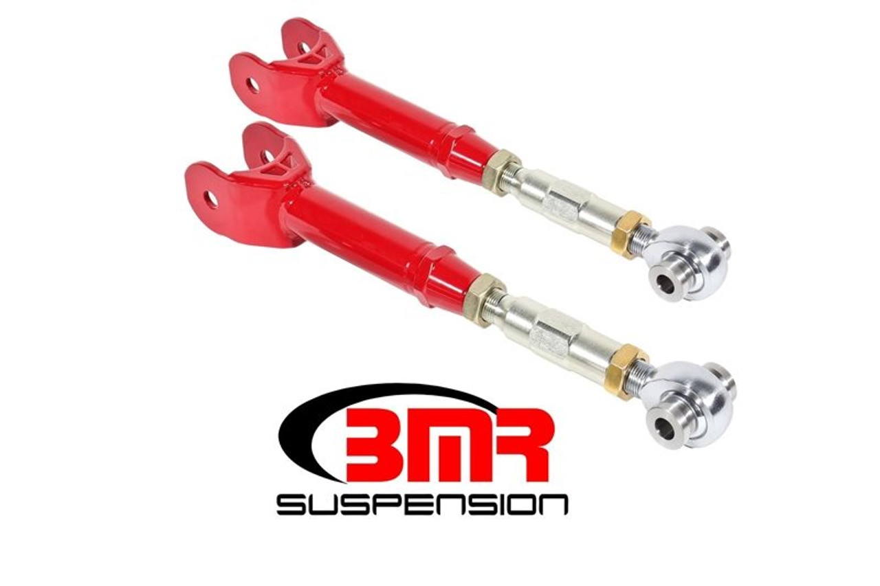 BMR Rear Fully-Adjustable Upper Control Arms, Red :: 2016-2024 Camaro