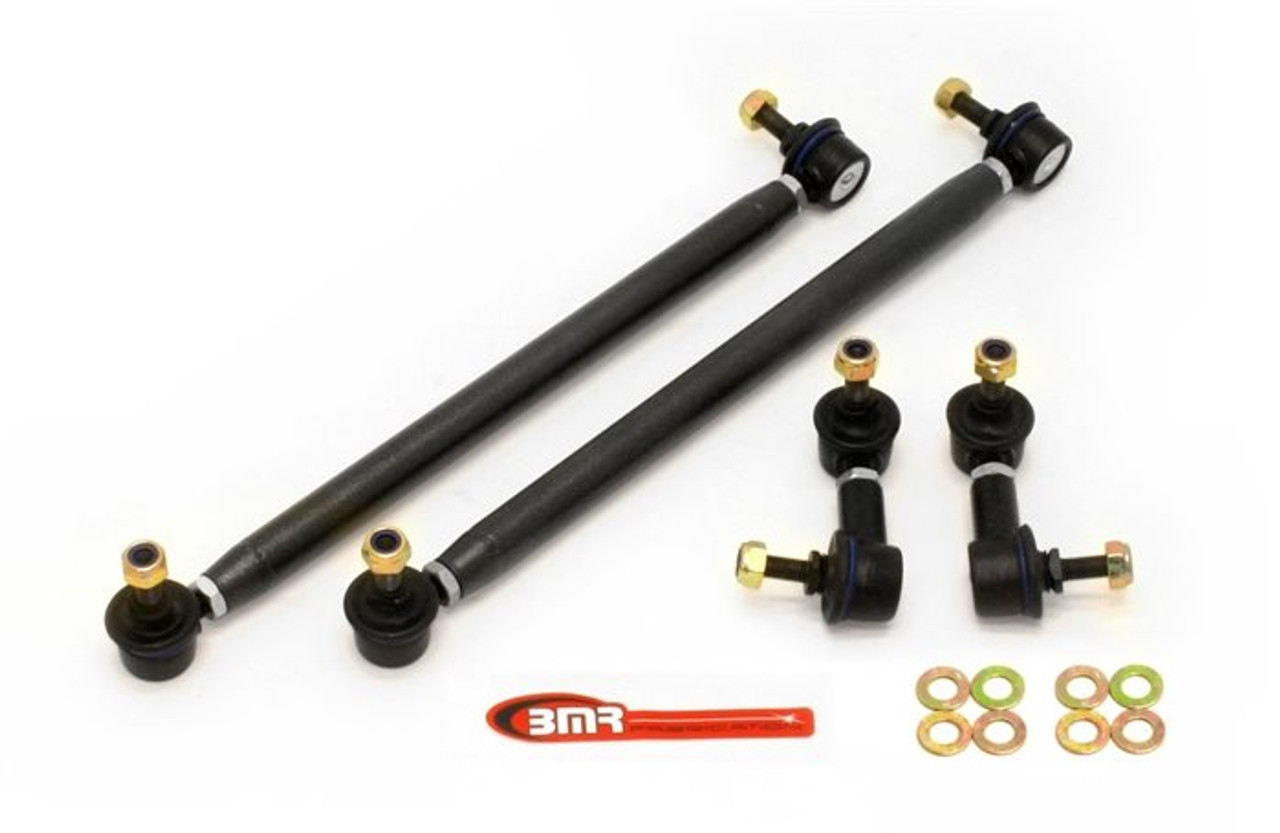 BMR Sway Bar End Link Kit, Set of 4, Black :: 2010-2011 Camaro