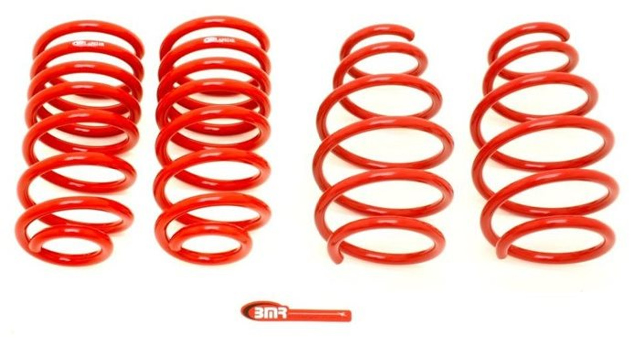 BMR 1.4" Drop Lowering Spring Kit, Red :: 2010-2015 Camaro SS & ZL1
