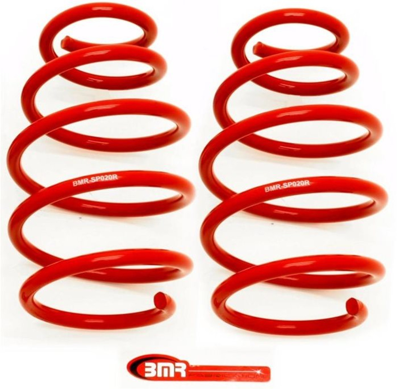 BMR 1.4" Drop Front Lowering Springs,, Red :: 2010-2015 Camaro SS & ZL1