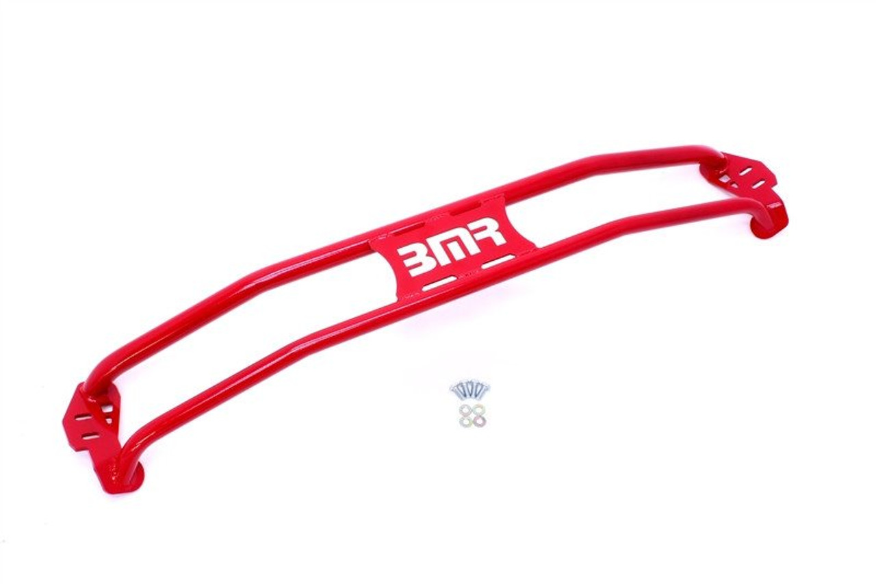 BMR Front Strut Tower Brace, 2 point, Red :: 2011-2015 Camaro SS
