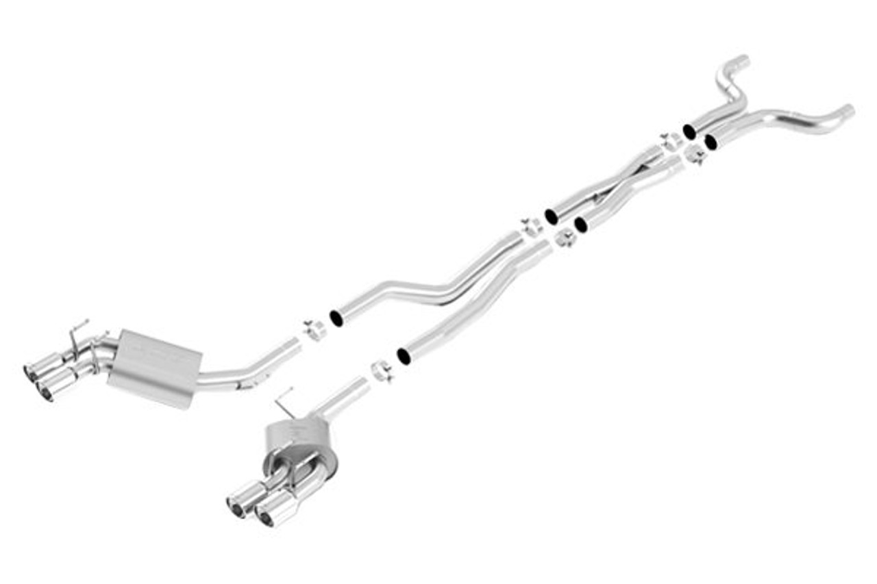 Borla 2.75" ATAK Cat Back Exhaust :: 2012-2015 Camaro ZL1, SS/1LE, & Z28