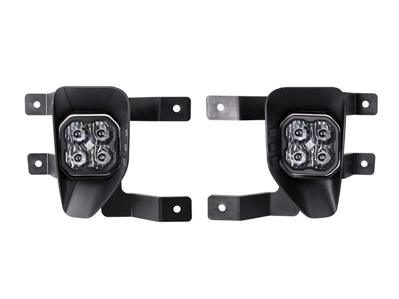 Diode Dynamics SS3 Type SV1 Pro Fog Light Kit, Yellow SAE/DOT Fog :: 2016-2018 Silverado 1500, 2019 Silverado 1500 LD