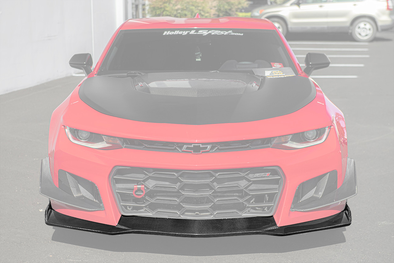 EOS 1LE Style Front Lip Splitter, Carbon Fiber :: 2017-2024 Camaro ZL1