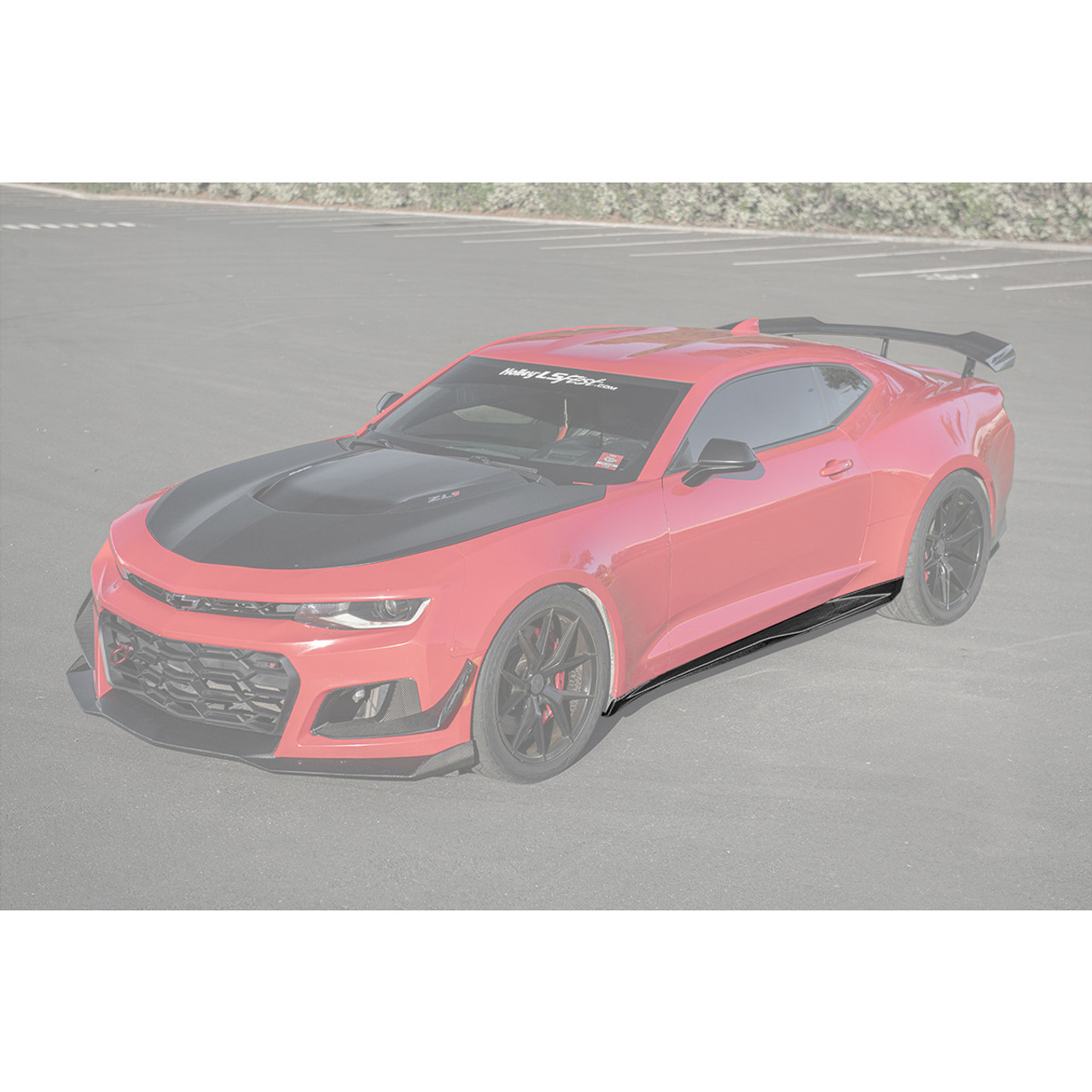 EOS ZL1 Style Side Skirts, Carbon Fiber :: 2017-2024 Camaro ZL1