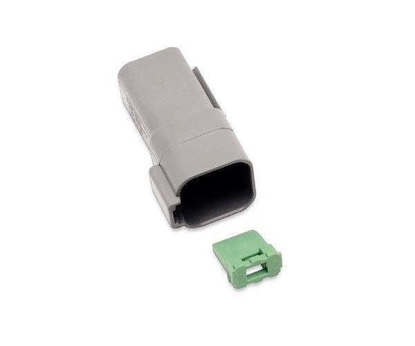 Namz Deutsch Receptacle - 6-Pin - Gray Motorcycle Street - DR-6G