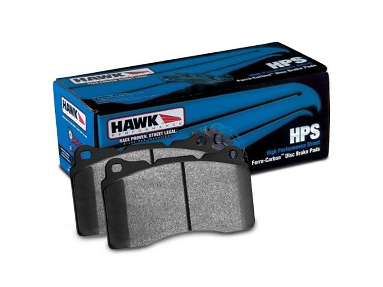 Hawk HPS Street Compound Brake Pads, Rear :: 2016-2024 Camaro SS, SS/1LE & 2014-2019 C7 Corvette Stingray, Grand Sport, Z06