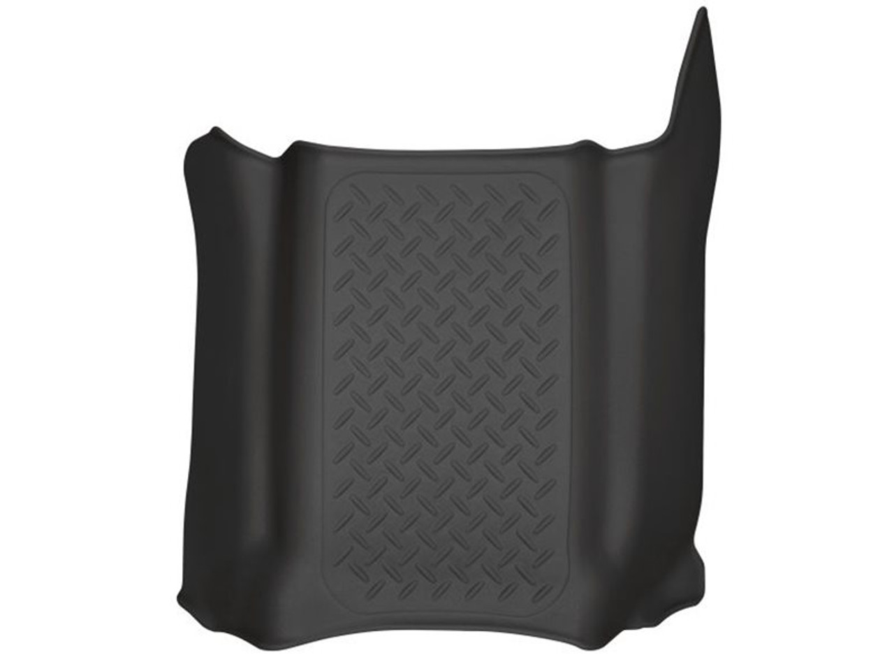 Husky Liners WeatherBeater Center Hump Front Floor Liner, Black :: 2019-2025 Silverado & GMC Sierra 1500 Crew Cab, Double Cab