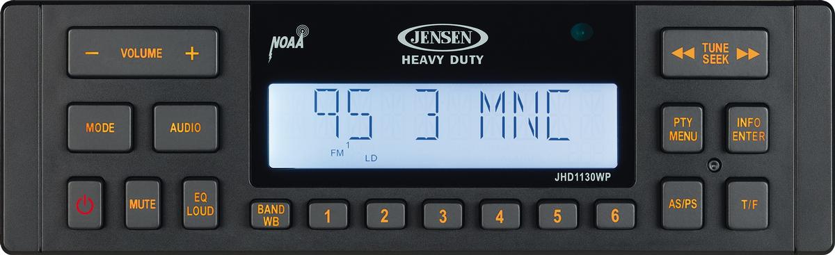 JENSEN Heavy Duty Waterproof Radio Motorcycle Street - JHD1130WP