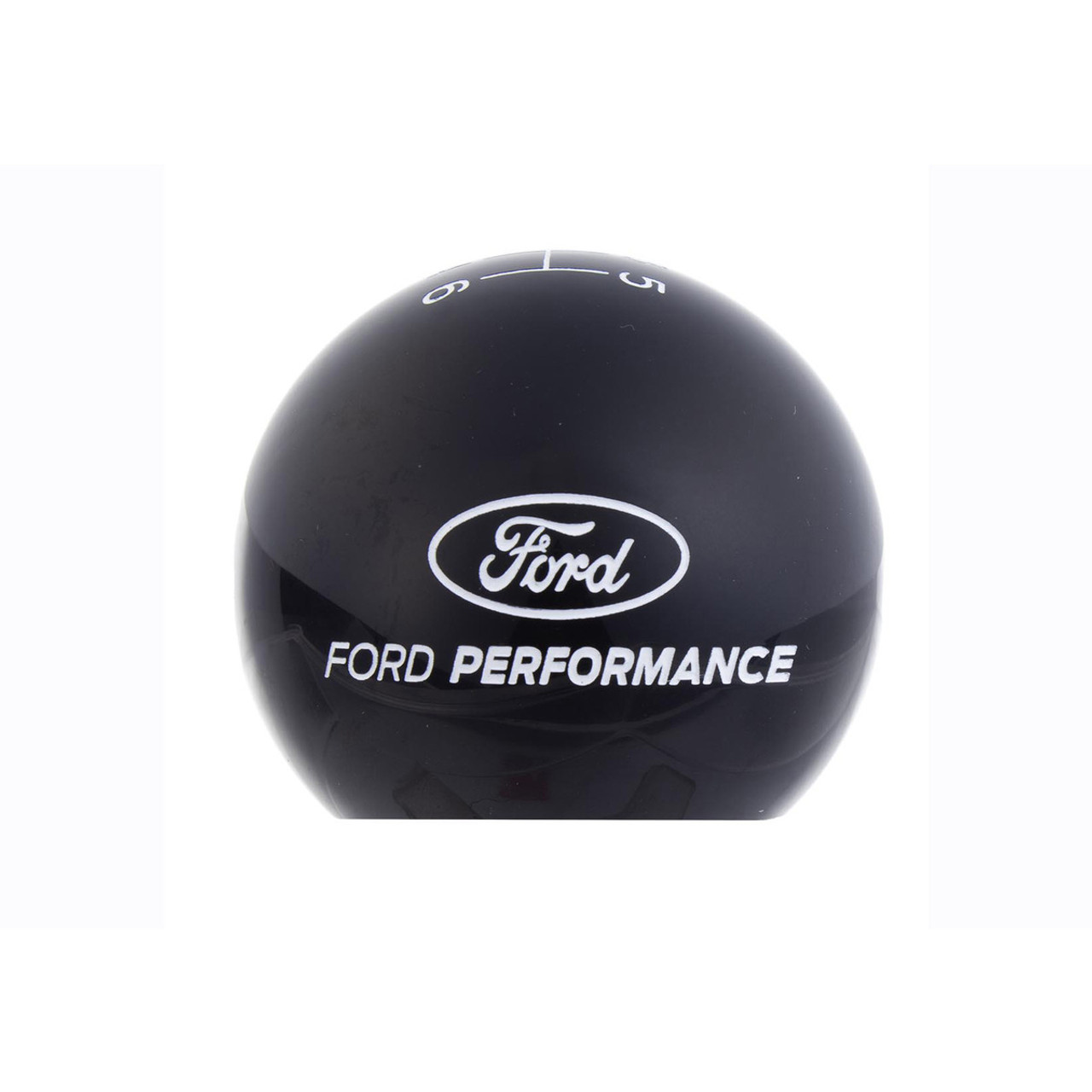 Ford Performance 6 Speed Shift Knob w/ Ford Performance Logo, Black :: 2015-2025 Ford Mustang