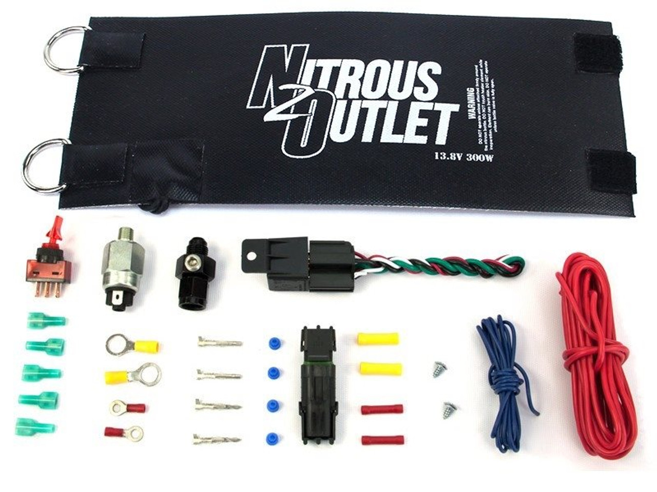 Nitrous Outlet 4AN X-Series Nitrous Bottle Heater Kit ::
