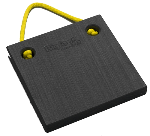 Bigfoot P121215-BK RV Outrigger Pad - 12'' x 12'' x 1.5'' - Black