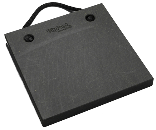 Bigfoot P181815-BK RV Outrigger Pad - 18'' x 18'' x 1.5'' - Black