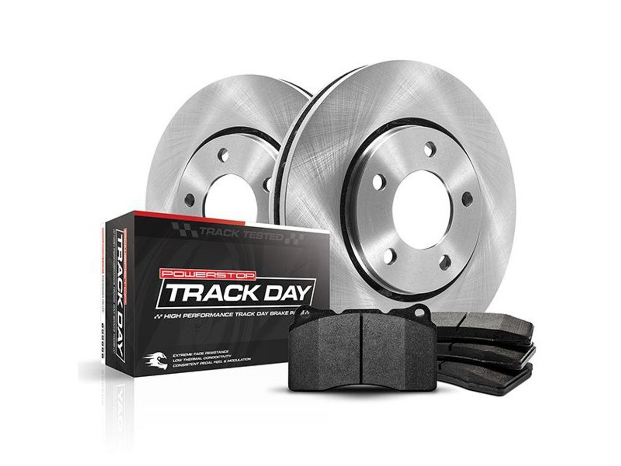 Powerstop Track Day Front Brake Upgrade Kit :: 2010-2015 Camaro SS & SS/1LE