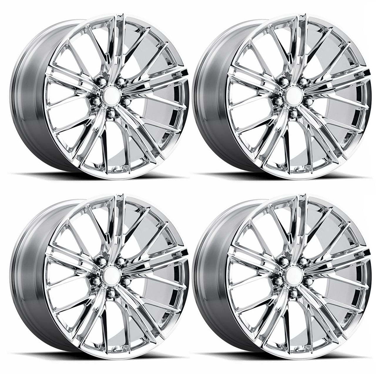 PR194 2017 ZL1 Replica Wheel Set, Chrome, 20x10:: 2010-2015 Camaro