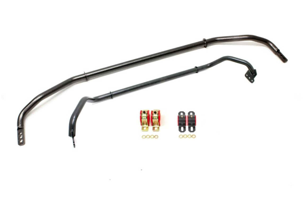 BMR Sway Bar Kit w/Bushings, Black Hammertone :: 2012-2015 Camaro