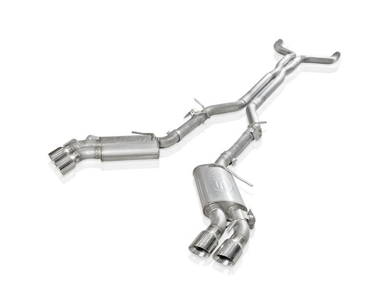 Stainless Works Redline 3" Cat-Back Exhaust, Quad Polished Tips :: 2016-2024 Camaro SS w/Manual Transmission & 2017-2024 Camaro ZL1