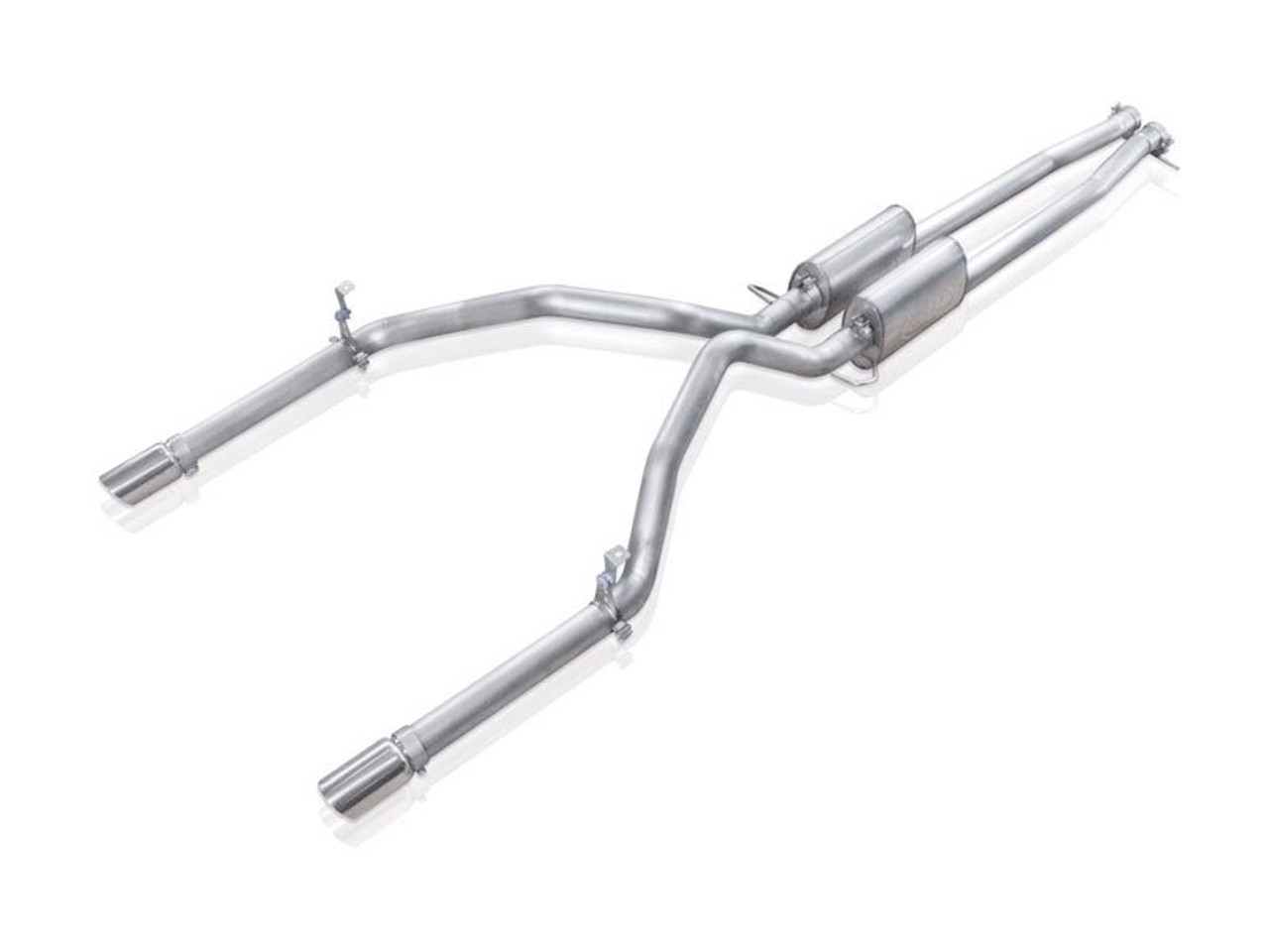 Stainless Works 3" Cat-Back Dual Exhaust, Performance Connect, Exits Both Sides :: 2014-2018 Silverado & GMC Sierra 1500 5.3L & 6.2L