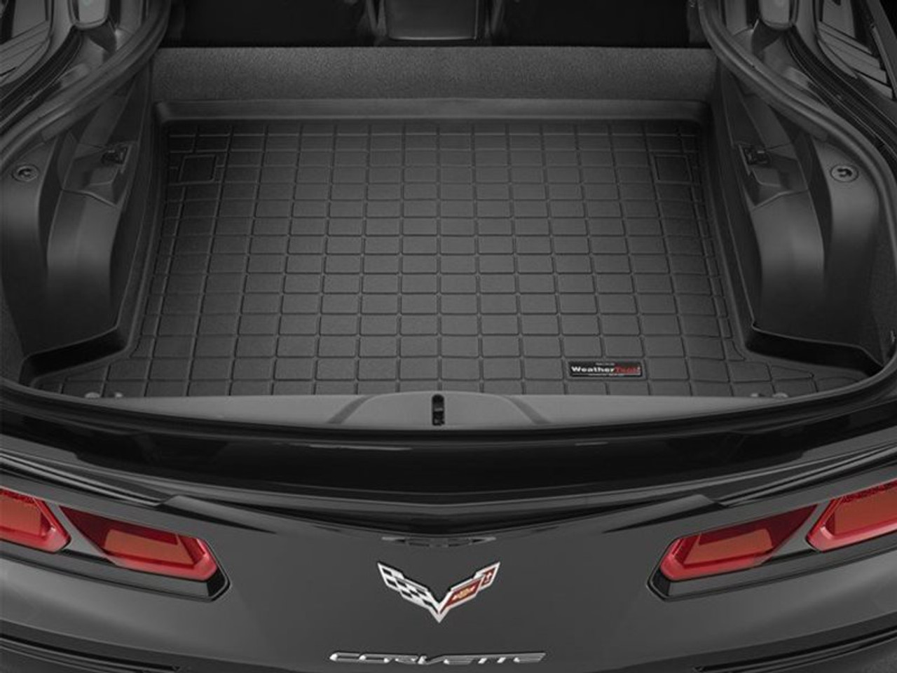 WeatherTech Trunk Cargo Liner, Black :: 2014-2019 C7 Corvette Coupe