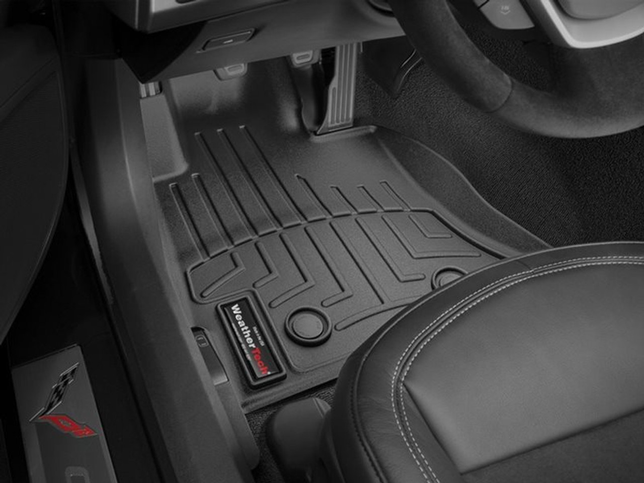 WeatherTech FloorLiners, Black :: 2014-2019 C7 Corvette