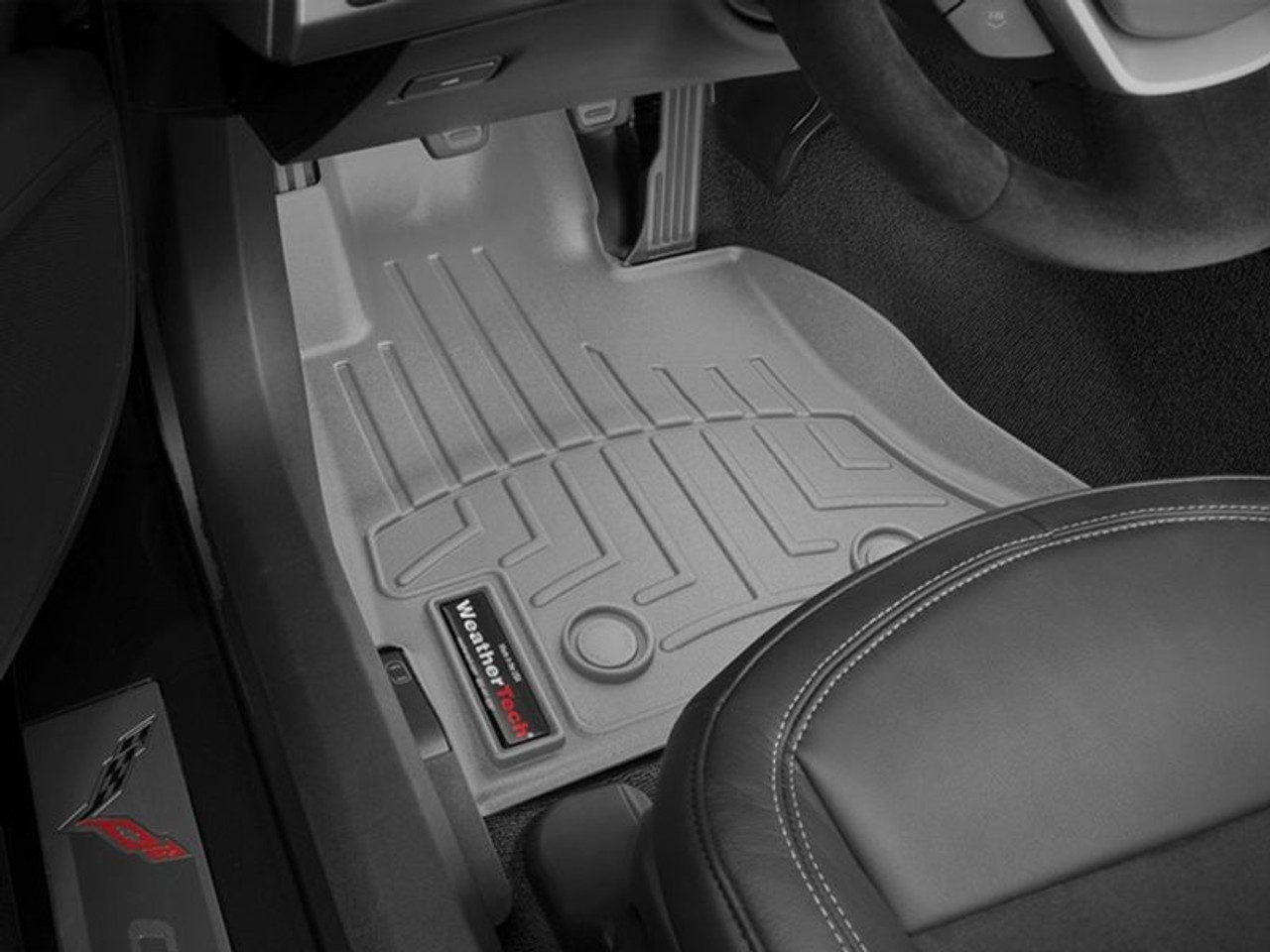 WeatherTech FloorLiners, Gray :: 2014-2019 C7 Corvette