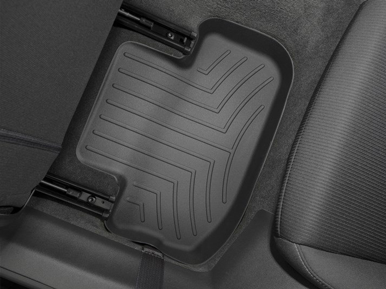 WeatherTech DigitalFit Series Rear FloorLiner, Black :: 2010-2015 Camaro