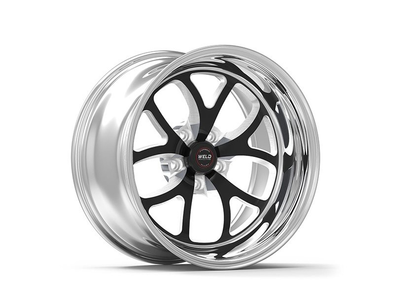 Weld S76 Black Center Front 17x8 :: 2010-2024 Camaro SS & ZL1