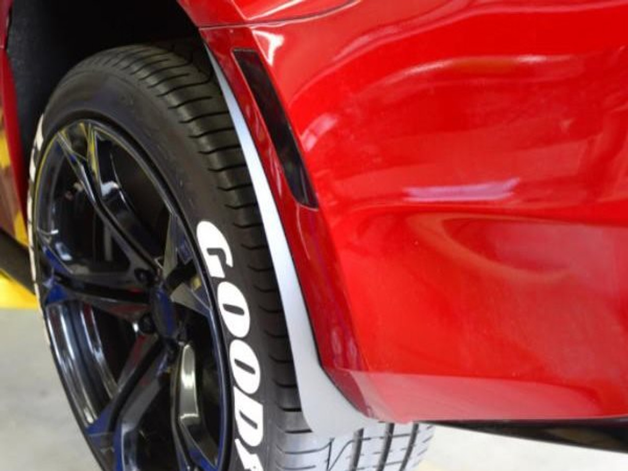 ZL1 Addons Deluxe Rock Guards, Rear :: 2016-2024 Camaro