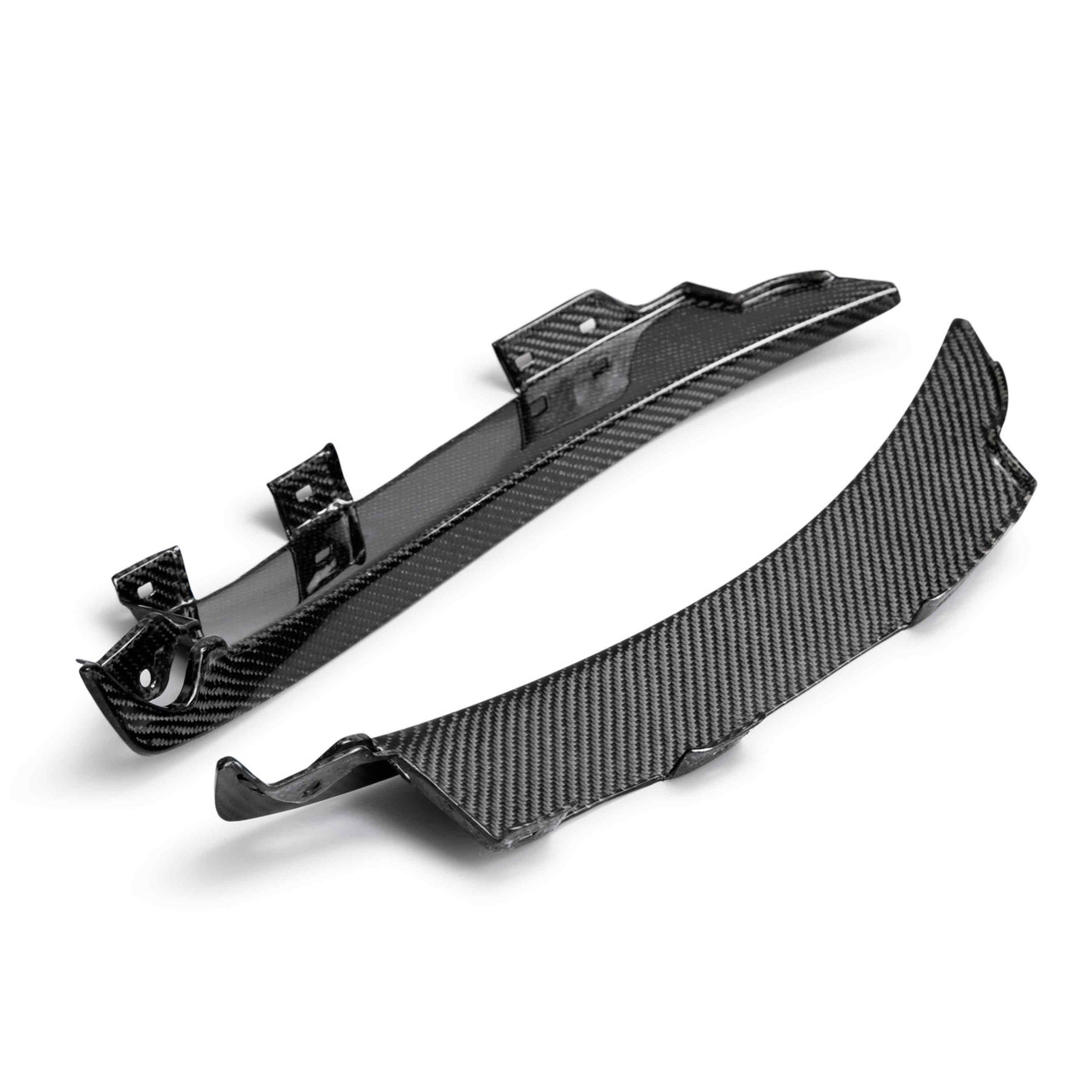 Anderson Composites Rear Splash Guards, Carbon Fiber :: 2015-2020 Ford Mustang GT350