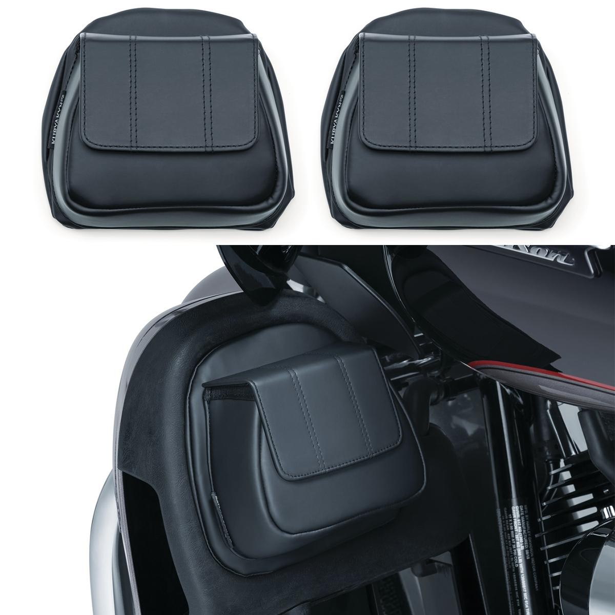 Kuryakyn Fairing Lower Door Pockets, Black Motorcycle Street - 5208