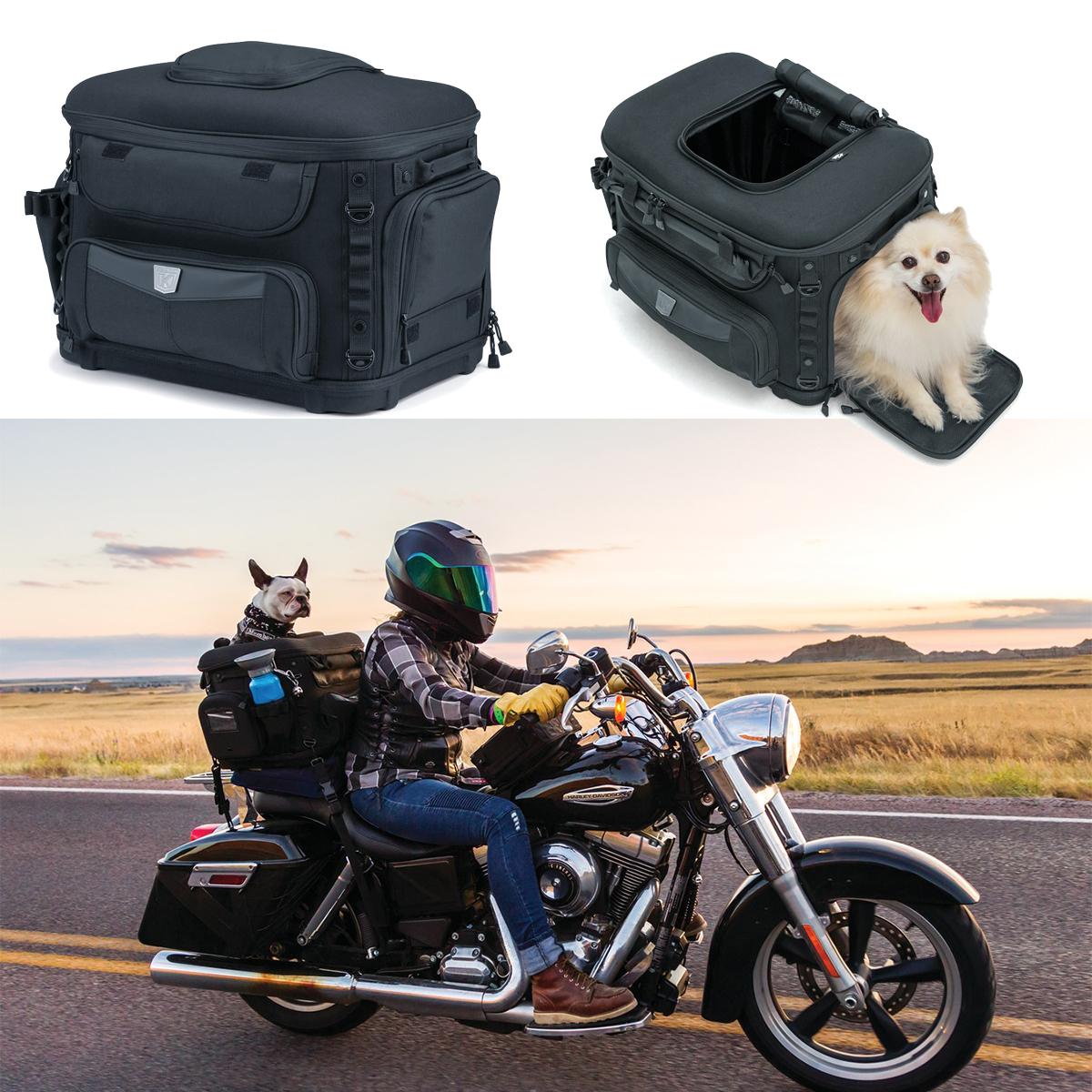 Kuryakyn Grand Pet Palace, Black Motorcycle Street - 5288