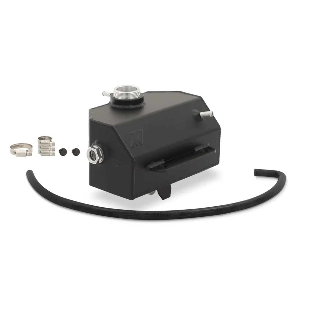 Mishimoto Aluminum Coolant Expansion Tank, Black :: 2015-2023 Ford Mustang